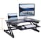 Lorell Monitor Riser, Sit-To-Stand, Black LLR81974 - alternate 4