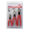 Knipex 3 Piece Plastic Grip Diagonal Cutters 00 20 05 US - alternate 2
