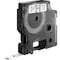Dymo Adhesive Label Tape Cartridge 3/8" x 23 ft., Black/White 41913 - alternate 7