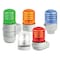 Federal Signal Warning Light, Amber, LED, 12 to 24V AC/DC, 120 to 240V AC, 85, 120 FPM, 3 29/32 in Dia. SLM200A - alternate 3