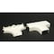 Legrand Tee Raceway, PN03 Series, 1 Channel, 2-3/4 in W, 1/2 in H, 4-1/4 in L, Ivory PN03F15V - alternate 2