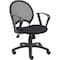 Boss Chair, 25 in W 25" L 38-1/2" H, Loop, Mesh Seat B6217 - alternate 4