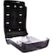 San Jamar Folded Towel Dispenser, 18" x 11-3/4" x 16-1/4" T1790TBKGR - alternate 4