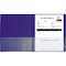 C-Line Products Classroom Connector Folders, Purple, PK25 32009 - alternate 3