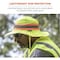 Ergodyne Cooling Hat, Lime, Solid, S/M Size 8935MF - alternate 4