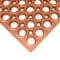 Rubber-Cal "7/8 in. Dura-Chef" Rubber Comfort Kitchen Mat - 7/8 in x 38.5 in x 58.5 in - Red Rubber Mats 03-116 - alternate 4