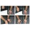 Rubber-Cal 03_126_INT_WBK "Dura-Chef Commercial Interlock" Anti-Fatigue Rubber Matting, 1/2" x 36" x 36", Black 03-122-INT-BK - alternate 3