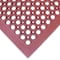 Rubber-Cal "1/2 in. Dura-Chef" Non-Slip Rubber Kitchen Mat - 1/2 in x 3 ft x 5 ft - Red Rubber Mats 03-122 - alternate 4