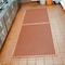 Rubber-Cal "1/2 in. Dura-Chef" Non-Slip Rubber Kitchen Mat - 1/2 in x 3 ft x 5 ft - Red Rubber Mats 03-122 - alternate 5