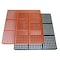 Rubber-Cal "Dura-Chef Interlock" Anti-Fatigue Mats - 5/8 in x 3 ft x 3 ft - Black Rubber Matting 03_126_INT - alternate 1