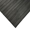 Rubber-Cal "Wide-Rib" Corrugated Rubber Floor Mat - 1/8 in x 3 ft x 6 ft - Black Rubber Roll 03-167-WR-P - alternate 6