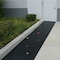 Rubber-Cal "Wide-Rib" Corrugated Rubber Floor Mat - 1/8 in x 3 ft x 6 ft - Black Rubber Roll 03-167-WR-P - alternate 4