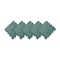 Rubber-Cal "Terra-Flex" Interlocking Rubber Mats - 1/4 x 24 x 24 in - 5 Pk - 2 Sqr/Ft - Green Flooring Tiles 03-188 - alternate 6