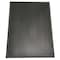 Rubber-Cal "Door Scraper" Commercial Entrance Mat - 5/8 in x 36 in x 72 in - Black Non-Slip Borders 03-189 - alternate 1