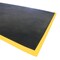 Rubber-Cal "Door Scraper" Commercial Entrance Mat - 5/8 in x 36 in x 72 in - Black Non-Slip Borders 03-189 - alternate 4