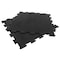 Rubber-Cal Armor-Lock Interlocking Rubber Mat, PK4, 4 PK 03-212-WBK-4 - alternate 2
