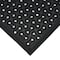 Rubber-Cal Drainage Door Mat, Rubber, 0.38 in Thick, Black 03-236-DR - alternate 4
