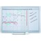 Mastervision Calendar Planning Board, Steel, 26 in, 42 1/2 in, Aluminum Frame, White/Gray, Matte GA0397830 - alternate 9
