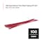 3M Heat Shrink Tube, Thin Wall, 2:1 I.D. Shrink Ratio, 0.5 in I.D. Before Shrinking, Red, 4 ft, 100 PK FP301-1/2-48"-RED-100 PCS - alternate 6