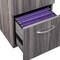 Mayline 15.24" W Pedestal File Cabinet, Gray Steel AFF20LGS - alternate 6