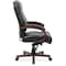 Lorell Lorell Leather High Back Executive Chair LLR69532 - alternate 2