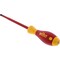 Wiha Insulated Slotted Screwdriver 5/16 in Round 32042 - alternate 3