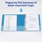 Avery Nonstick View Binder, 3", Blue 05601 - alternate 6