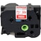 Brother Label Tape Cartridge, White/Red, Labels/Roll: Continuous TZe465 - alternate 6