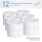 Scott Scott Essential, Jumbo Coreless, 2 Ply, Continuous Sheets, White, 12 PK 07006 - alternate 3