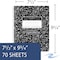 Roaring Spring Case of Signature Black Marble Comp Notebooks, WB Spiral, Graph 70 sht Premium 20lb Paper, 9.75"x7.5", PK24 10113CS - alternate 6