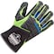 Proflex By Ergodyne Impact Reducing Gloves, AX Suede Palm, Thinsulate Lining, Lime, L 925WP - alternate 3