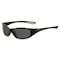 Kleenguard V40 Hellraiser Safety Glasses, Scratch-Resistant, Polycarbonate, Black Full-Frame, Smoke Lens 25714 - alternate 7