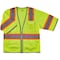 Ergodyne Lime Two-Tone Hi-Vis Class 3 Surveyor Ve, Polyester mesh, Lime, S/M 8346Z - alternate 4