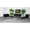 Flash Furniture Sofa, 32" x 35", Upholstery Color: Black ZB-FLASH-801-SOFA-BK-GG - alternate 5