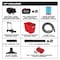 Milwaukee Tool Wet/Dry Vacuum Kit, 12 gal, 4 1/4 hp 0930-22HD - alternate 4