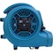 Xpower Air Mover W/ Power Outlets for Daisy Chain, 1/4 HP, 1600 CFM, 3 Amps, 4 Positions, 3 Speeds X-400A - alternate 10
