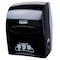 Kimberly-Clark Professional Sanitouch Manual Hard Roll Towel Dispenser, Black, for 1.75" Core, 12.63" x 16.13" x 10.2", Qty 1 09996 - alternate 2