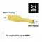 3M Heat Shrink Tube, Thin Wall, 2:1 I.D. Shrink Ratio, 0.5 in I.D. Before Shrinking, Yellow, 200 ft FP301-1/2-200'-YELLOW-SPOOL - alternate 6