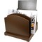 Victor Incline File, Brown, Brown, 9.5" W, 8.8" H, 9.6" D B8601 - alternate 3