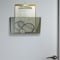 Officemate Wall Pocket, Letter, Smoke, 7Hx13W In, Smoke 21431 - alternate 10