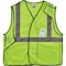 Ergodyne Lime Safety Vest ID Badge Holder, 4XL/5XL 8216BA - alternate 3