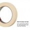 3M Masking Tape, 18 mm W x 55 m L, 4.4 mil Thick, Tan, Rubber Adhesive, 48 PK 201+ - alternate 3