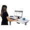 Victor Technology Electric Sit-Stand Desk, 48 in W, White DC840W - alternate 2