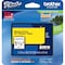 Brother Label/Ribbon Cartridge, Yellow, 1-1/2 in W TZE661G - alternate 3