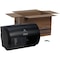 Georgia-Pacific Toilet Paper Dispenser, Compact, Horizontal Double Roll, Coreless, Wall Mount, Black 56784A - alternate 10