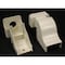 Legrand Drop Ceiling Raceway, PN05 Series, 1 Channel, 1.31 in W, 0.625 in H, 4.37 in L, Ivory PN05F86V - alternate 2
