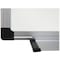 Mastervision Dry Erase Board, Steel, 47 13/64 in, 94 1/2 in, Aluminum Frame, White, Matte MA2107170 - alternate 2