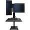 Victor Technology Standing Desk Converter, 28 in W, Black DC350A - alternate 6