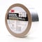 3M Foil Tape, Aluminum, Silver, 49 yd L, 1-7/8 in W 3380 - alternate 3