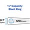 Avery Nonstick View Binder, .5", White, 120 Sheet 05234 - alternate 3